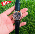 Olev_vs Top Luxury Leather Analog quartz fashionable watch for men - Image 4