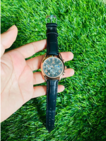 Olev_vs Top Luxury Leather Analog quartz fashionable watch for men - Image 2