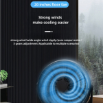 20 inch household floor fan - Image 6