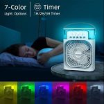 Air Cooling fan Mini with LED Light