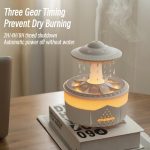 UFO Raindrop Remote Control Aroma Diffuser Electric Ultrasonic Air Humidifier Creative Water Drop Home Essential Oil Diffuser - Image 7