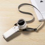 2025 USB Rechargeable Foldable Mini Fan – High-Speed Turbine, Silent Portable 3-in-1 Handheld Cooling Fan - Image 2