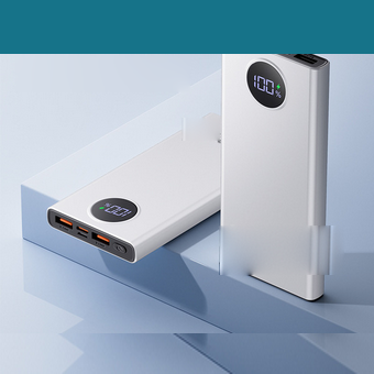 10000mAh power bank, 22.5W fast charging